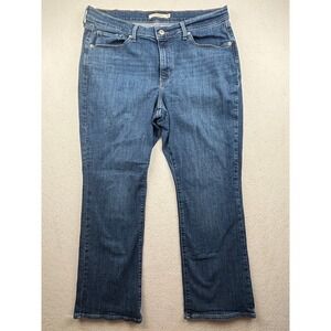 Levi's Bootcut Jeans Womens 14S Mid Rise Stretch Denim Classic